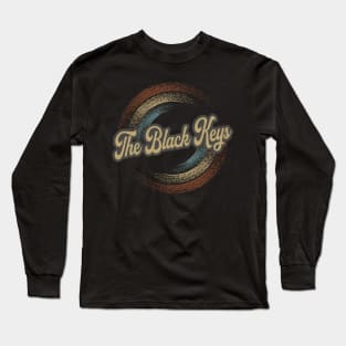 The Black Keys Circular Fade Long Sleeve T-Shirt